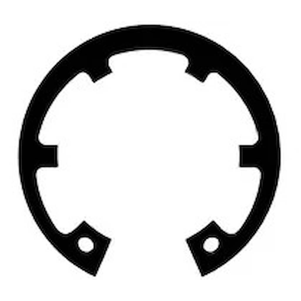 LÅSRING SEEGERRING MED TAPPAR FÖR HÅL DIN 984