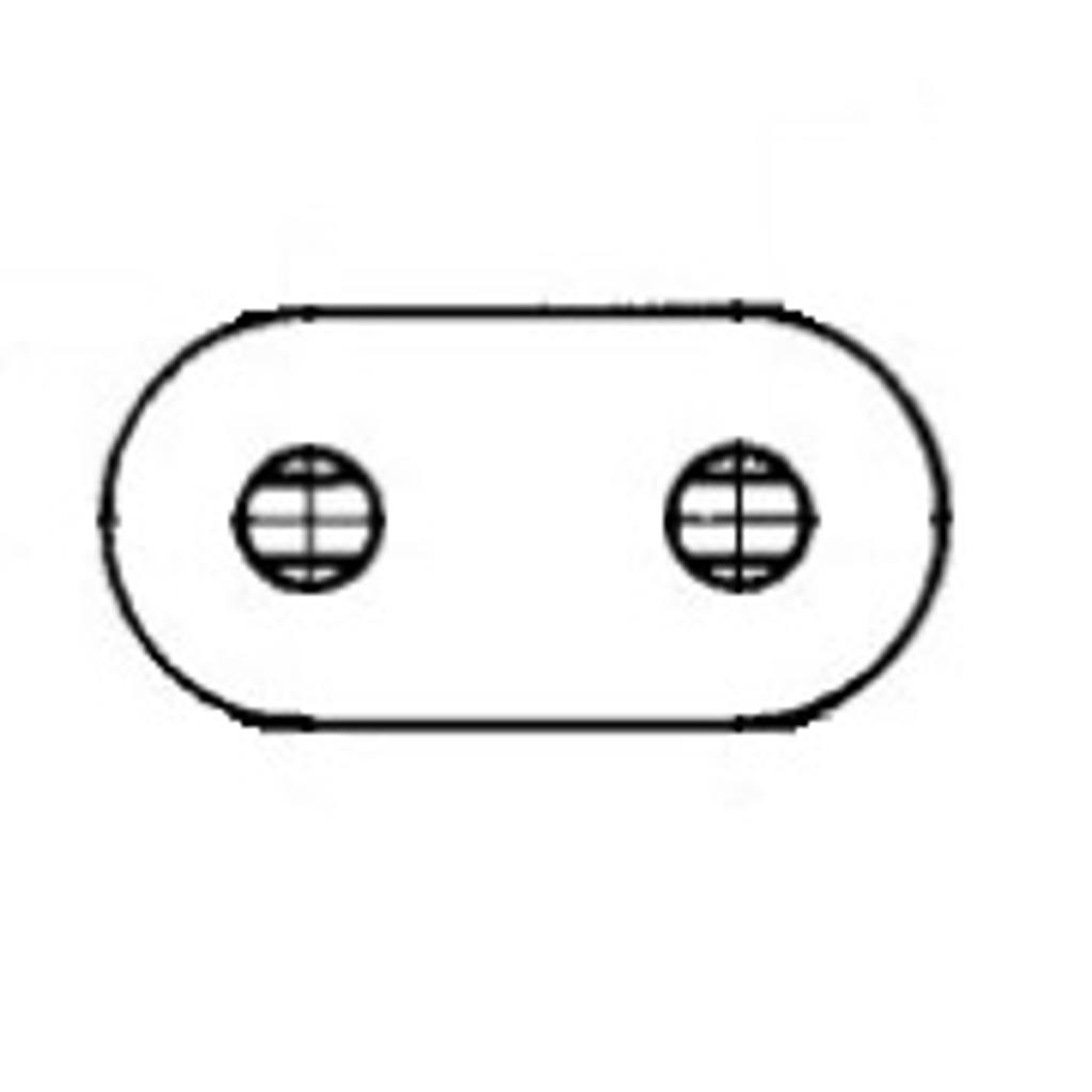 KEDJELÄNK RAK 1 MED LÅSFJÄDER SYNO NP