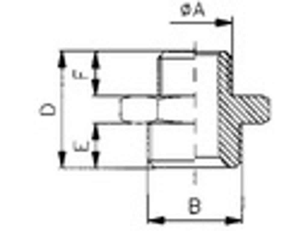 DUBBELNIPPEL CYLINDRISK