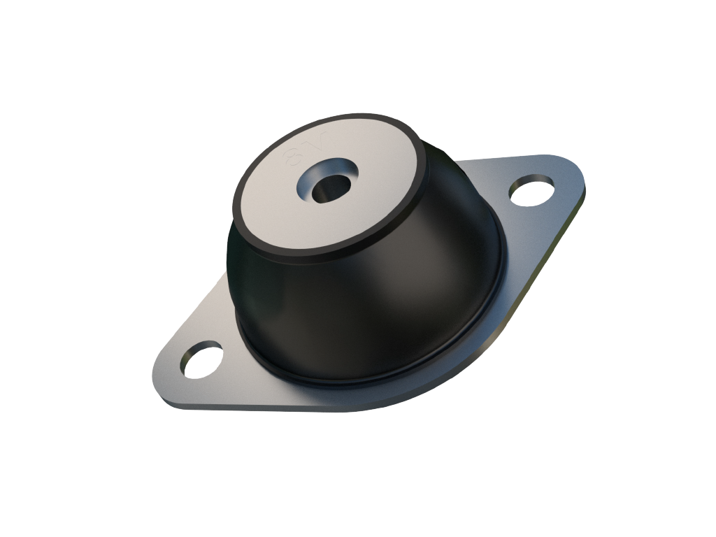 VIBRATIONSDÄMPARE TYP M 40SH.